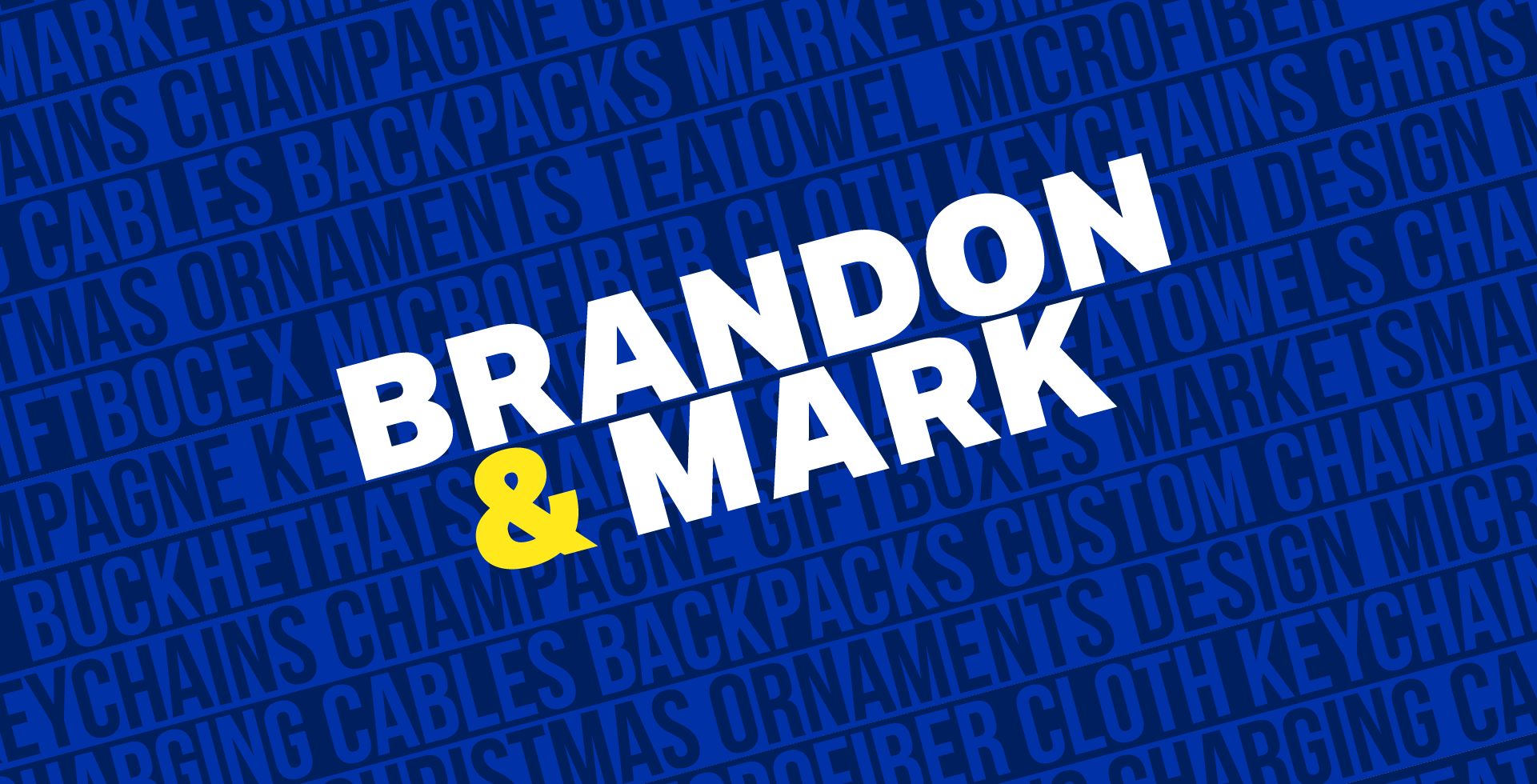 Brandon & Mark - Giving Excellence